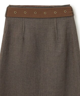 BEIGE， DANNES / ラップスカート Caramel