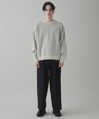 WEGO クリアライトリバーシブルプルオーバー ホワイト