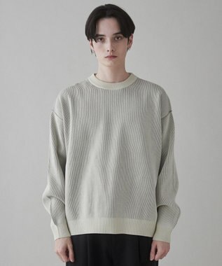 WEGO クリアライトリバーシブルプルオーバー ホワイト