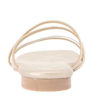 Green Parks ・ｍｉｎｉａ　ペタンコラインサンダル Gold