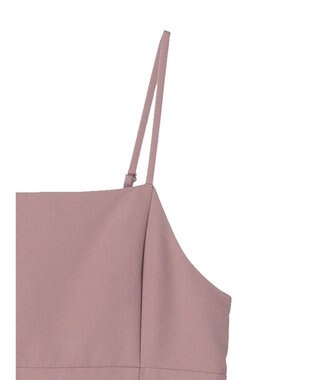 earth music&ecology バックスリットＩラインキャミワンピース Light Beige