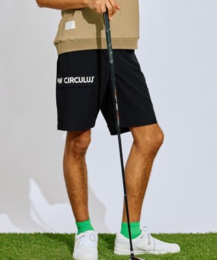 PW CIRCULUS 【MEN】カーゴショーツ ゴルフ ブラック系