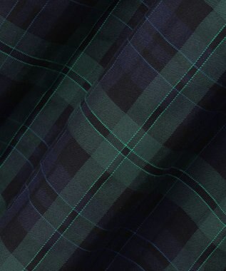 組曲 KIDS 【150-170㎝】クラシックチェック ワンピース グリーン系3