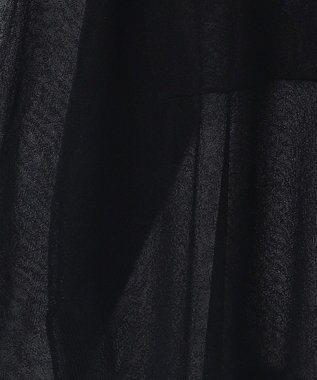 GRACE CONTINENTAL ニットシアーシャツ ブラック