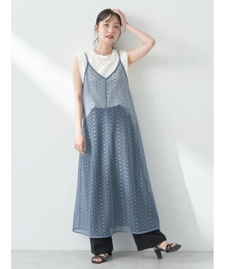 earth music&ecology ボクシーノースリーブチュニック Off White