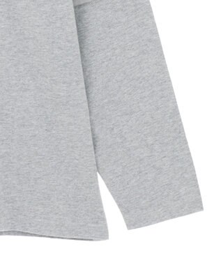 Green Parks ミッキー＆フレンズ／レイヤードプリントロングＴシャツ Gray Mixture