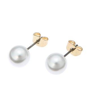 AMERICAN HOLIC ミニフープ・パールピアスセット Gold