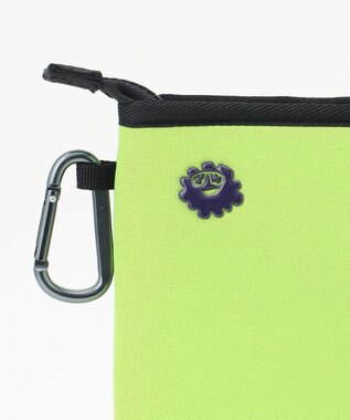 PW CIRCULUS 新色！【UNISEX】ロゴ トートバック クラッチバッグ付き パープル×ライム