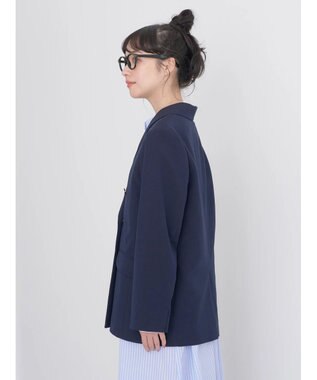 earth music&ecology テーラードジャケット Navy