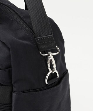 LA BAGAGERIE 【maison vert】 【トラベルにぴったり！】メニーポケットボストンバッグ ブラック