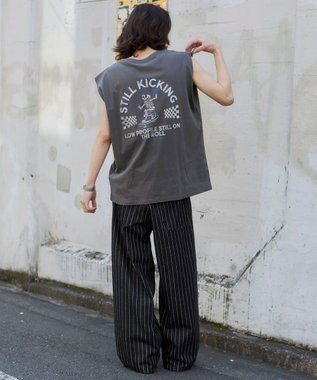 WEGO 【ユニセックス着用ITEM/MLサイズ展開】グラフィックBIGノースリーブ 柄4