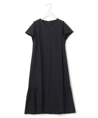 ICB 【接触冷感・UVカット・速乾・洗える】マットスキューバ ワンピース ブラック系