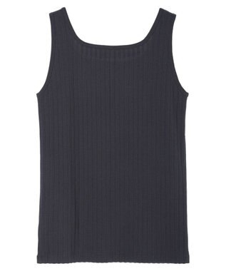 AMERICAN HOLIC 針抜きメッシュタンクトップ Charcoal Gray