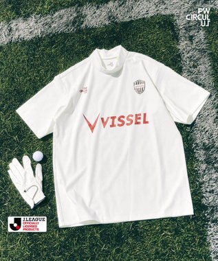PW CIRCULUS 【UNISEX】J.LEAGUE モックネック J1所属の20クラブコラボ ゴルフ ヴィッセル神戸