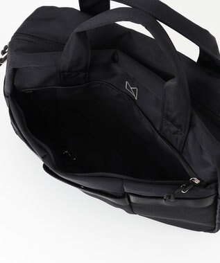 LA BAGAGERIE 【maison vert】 【トラベルにぴったり！】メニーポケットボストンバッグ ブラック