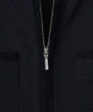 ICB L 【先行予約】サマーレノクロス ハーフスリーブジャケット ネイビー×ブラック