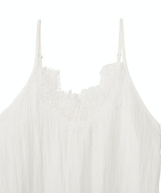 AMERICAN HOLIC ランジェリーレースキャミワンピース Ivory