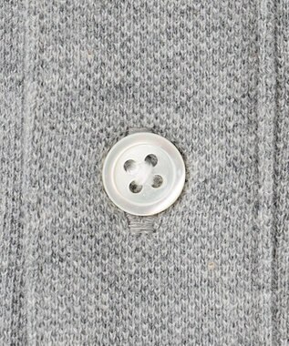 J.PRESS MEN 【AaronChang】【UNISEX】カノコ ポロシャツ ライトグレー系