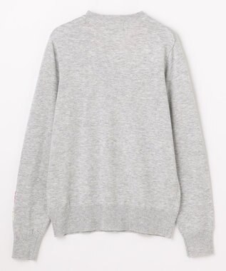 PW CIRCULUS 【WOMEN】Spark cat クルーネックニット ゴルフウェア レディース グレー系