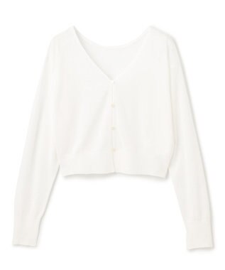 uncrave シアーニット 2WAYカーディガン オフ