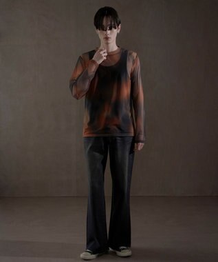 WEGO シアープリントT（LS） 柄1