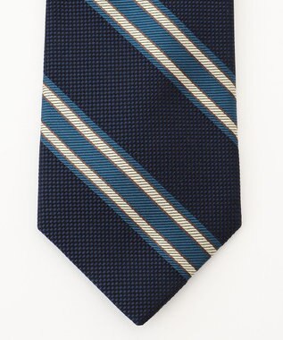 J.PRESS MEN 【STRUCTURE MIX COLLECTION】レジメンタル ネクタイ ネイビー系2