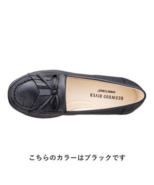 REGAL FOOT COMMUNITY 【レッドウッドリバーミネトンカ】M01C キルトリボン カジュアルシューズ アイボリー