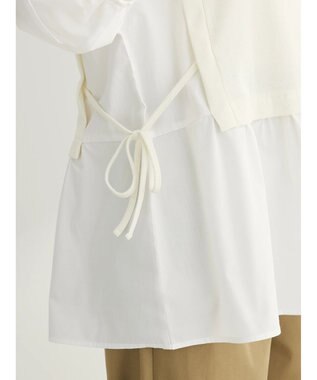 Green Parks テレコドッキングチュニック Ecru