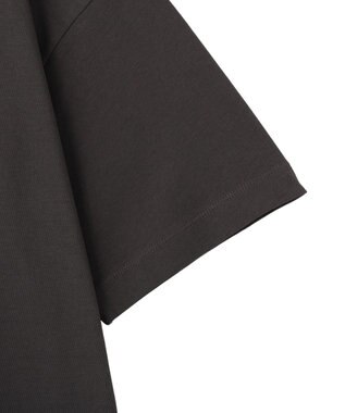 AMERICAN HOLIC カレッジロゴレースドッキングＴシャツ Charcoal Gray