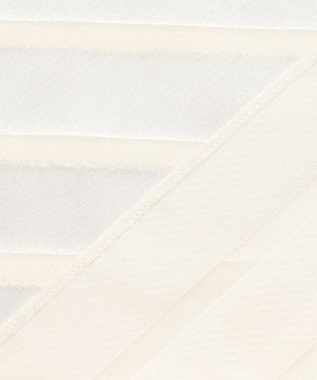 BEIGE， HAUYNITE / ボーダーシアー ボートネックブラウス Ecru