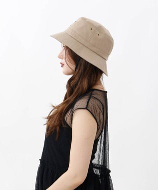 AURORA 【 ANNA SUI（アナ スイ）】バタフライ刺しゅうクロッシェハット キャメル