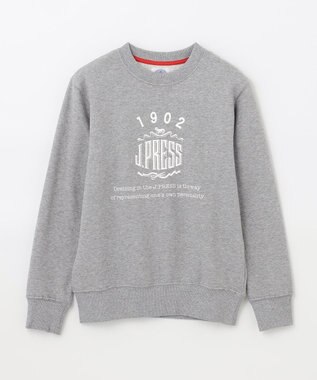J.PRESS KIDS 【140-170cm】ハウスマーク トレーナー グレー系