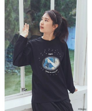 earth music&ecology Ｄｉｓｎｅｙ／キラキラフィガロロンＴ Black