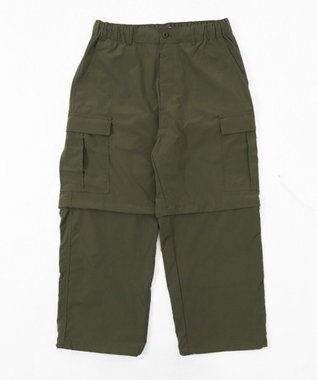 WEGO 【セットアップ対応ITEM】2WAYリップストップカーゴパンツ カーキ