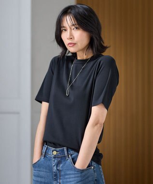 ANY L 【UVケア】マルチファンクションベーシックTシャツ ブラック