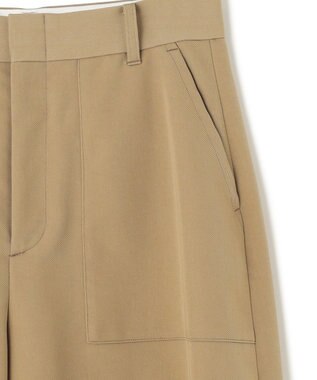 NAVE 【Nave・セットアップ可/洗える/撥水】スパンツイル パンツ カーキ系