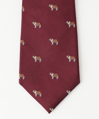 J.PRESS MEN 【J.PRESS STEPHEN WALTERS COLLECTION】アニマルモチーフ ネクタイ ワイン系8