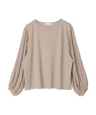 Green Parks マジョリカプリーツプルオーバー Beige