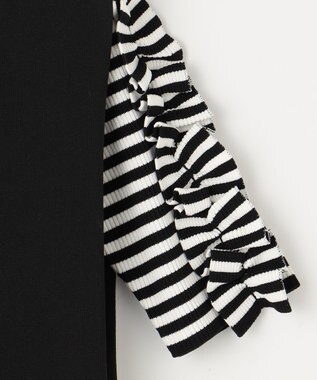 組曲 【2SET・WEB限定】ジャンスカ ツインセット ブラック×ボーダー系