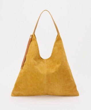russet 【2025AW新作】本革スエードワンショルダーバッグ(CE-1583) Yellow