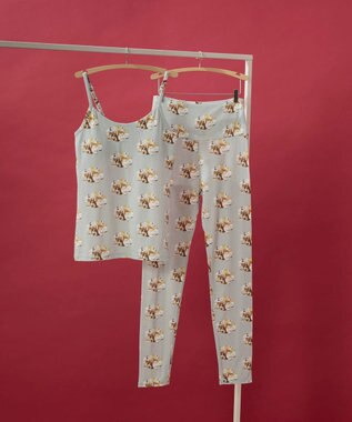 une nana cool 2026年お年賀「まるっとうまくいく」 カップ付きキャミソール グレー