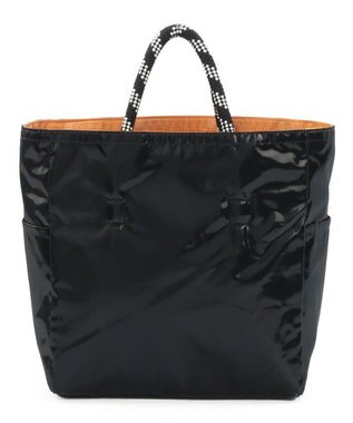 LeSportsac MEDIUM 2 WAY TOTE/２ウェイメダリオン/ブラックシャイン ２ウェイメダリオン/ブラックシャイン