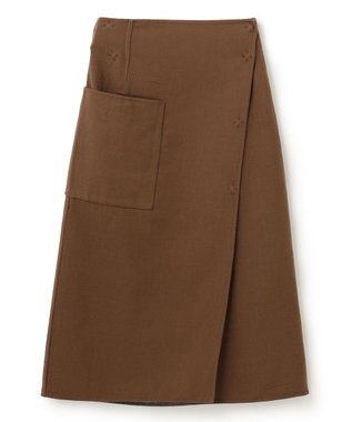 BEIGE， DANNES / ラップスカート Caramel