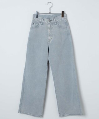 WEGO ウォッシュドカラーストレートパンツ ライトグレー