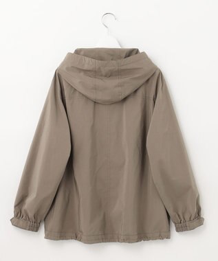 J.PRESS LADIES 【撥水加工】Artirosa フード ブルゾン ブラウン系