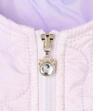 ANY KIDS 【ドッキング可能】ネコキルトブルゾン レインボー