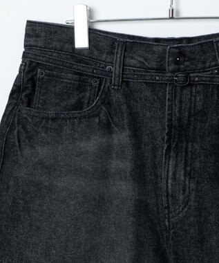 WEGO 【ユニセックス着用ITEM/】スーパーバギージーンズ ブラックその他