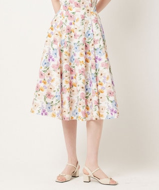 TOCCA 【大人百花掲載】【消臭・洗える！】BOTANOCAL GARDEN PARTY スカート ホワイト系5