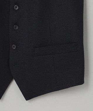 GOTAIRIKU RENEWOOL_CASHMEREベスト ネイビー系