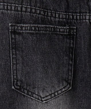 WEGO ヴィンテージウォッシュカーゴデニム ブラック